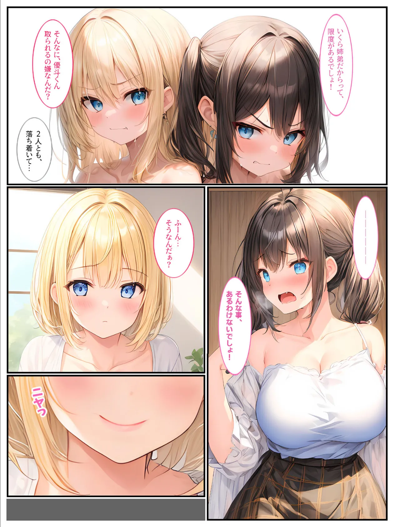 巨乳姉妹と家族になったら毎日セックスしています モザイク版 11ページ
