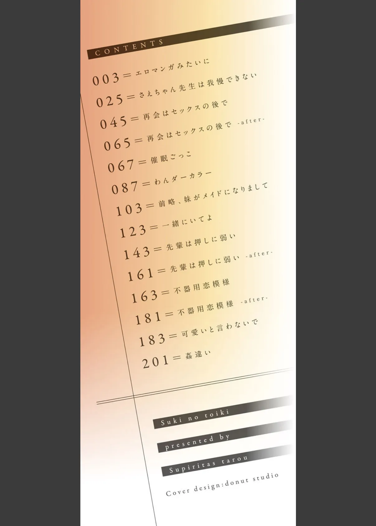 好きの吐息(FANZA・電子限定版) 2ページ