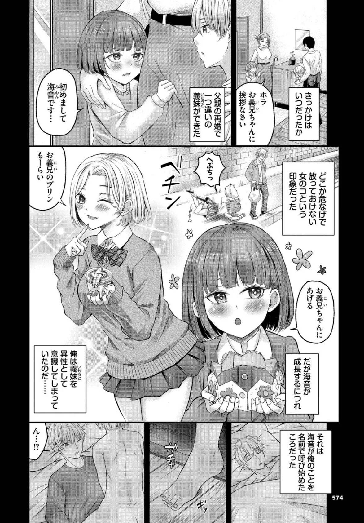 義妹(いもうと)ちゃんと義兄(アニ)くん 2ページ
