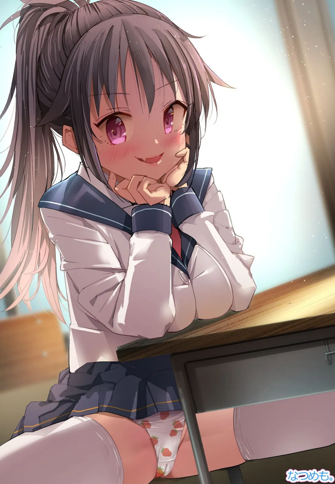 【18禁】巨乳美少女JKになったおじいちゃん〜セックスでハメられないと元に戻れない世界!?〜【合本版】 2ページ