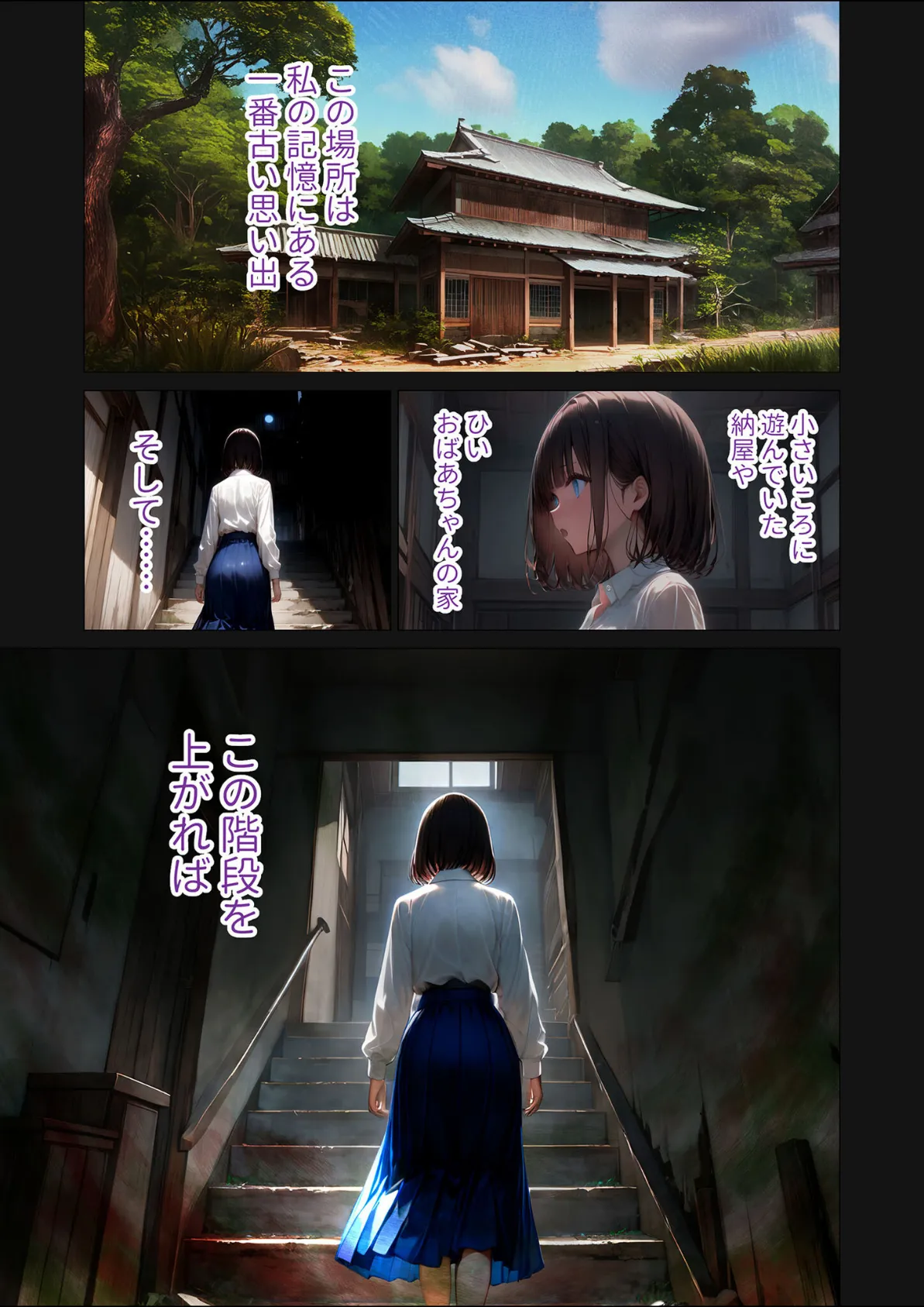 怪異に堕ちる姫【恐】〜歪みゆく淫靡な記憶〜 モザイク版 5ページ