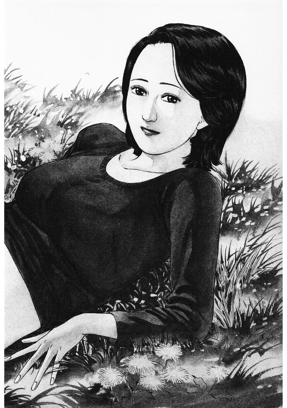 人妻そぼ濡れ模様＜描き下ろし原画入り特別版＞・鶴永いくお官能コレクション4 4ページ