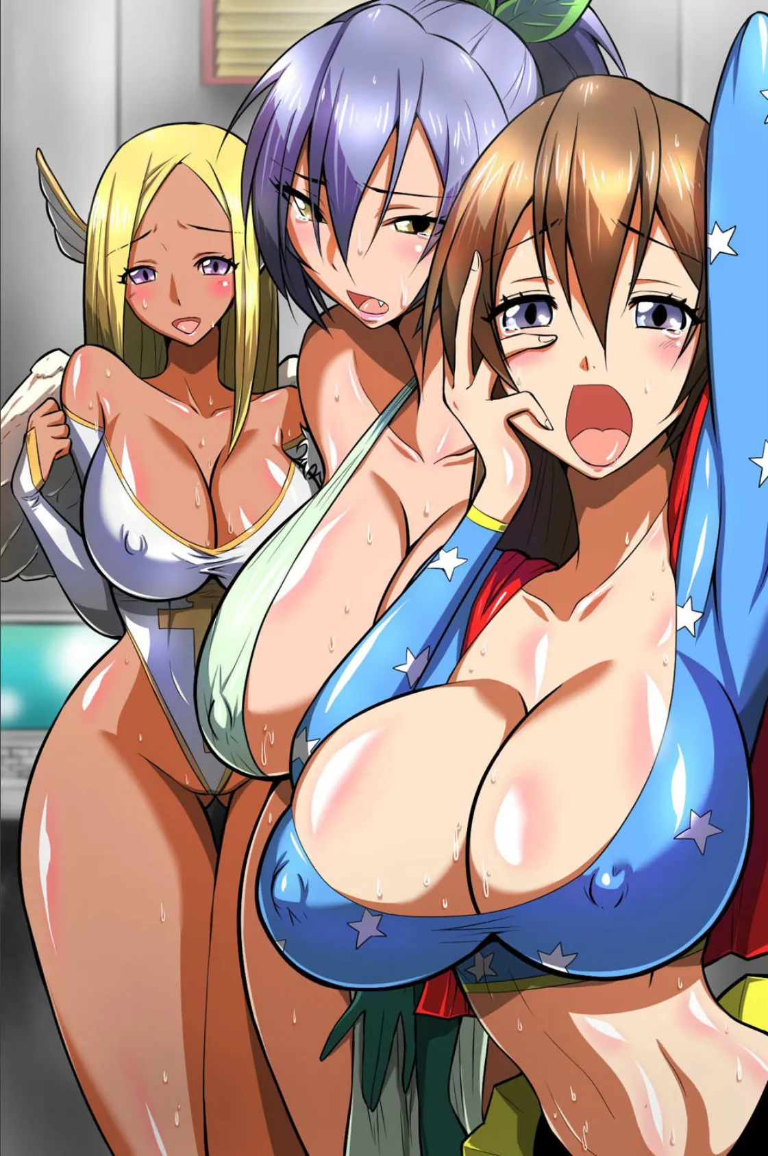 クラスの雌犬どもに種付けし放題! 2ページ