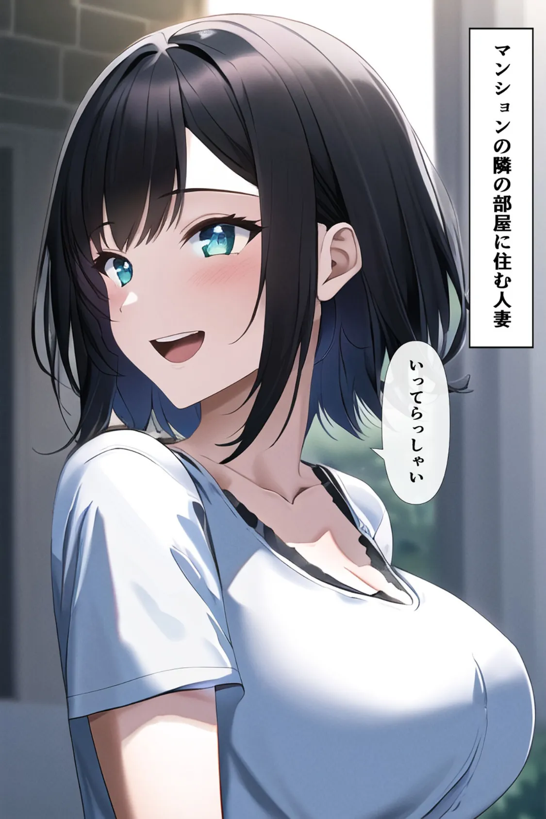 隣の部屋に住む生意気な人妻がクレームに来たのでハメて脅●●●する モザイク版 4ページ