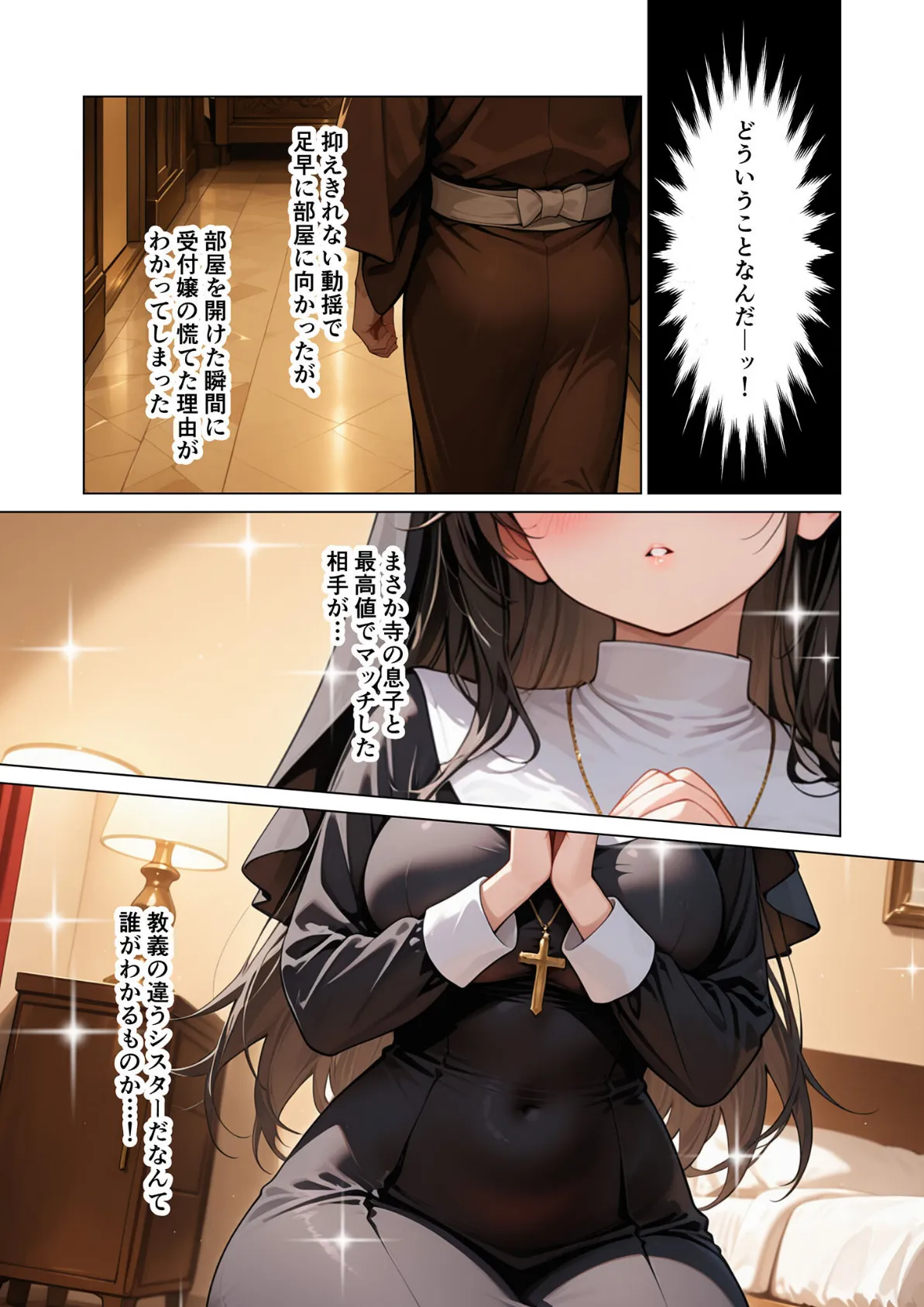 マッチング型純愛風俗店「レッドリンク」 第9話 〜聖職者でも愛してくれますか？〜 モザイク版 7ページ